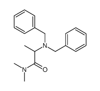 2-(dibenzylamino)-N,N-dimethylpropanamide结构式