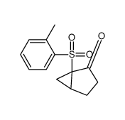 (1R,5R)-1-(2-methylphenyl)sulfonylbicyclo[3.1.0]hexan-2-one Structure