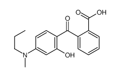 2-[4-(N-Methyl-N-propylamino)salicyloyl]benzoic acid structure