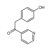 Ethanone, 2-(4-hydroxyphenyl)-1-(3-pyridinyl)结构式