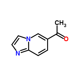 1-(Imidazo[1,2-a]pyridin-6-yl)ethanone structure