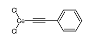 (phenylethynyl)cerium(III) chloride结构式