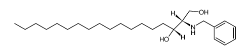 (+/-)-erythro-2-benzylamino-octadecane-1,3-diol Structure