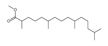 Methyl pristanate Structure