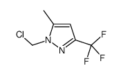 1-(Chloromethyl)-5-methyl-3-(trifluoromethyl)-1H-pyrazole picture