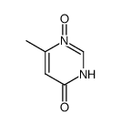 4-Pyrimidinol, 6-methyl-, 1-oxide (6CI) Structure