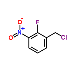 1-(Chloromethyl)-2-fluoro-3-nitrobenzene structure