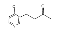 4-(4-chloropyridin-3-yl)-butan-2-one Structure