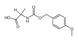 Z(OMe)-D-Ala-OH Structure