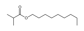 nonyl 2-methylpropanoate Structure