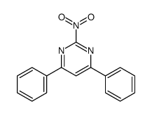2-nitro-4,6-diphenylpyrimidine Structure