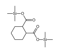 Bis(trimethylsilyl) 1,2-cyclohexanedicarboxylate结构式