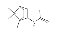 N-(2-exo-1,7,7-trimethylbicyclo<2.2.1>heptyl)acetamide结构式