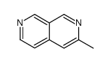 2,7-Naphthyridine,3-methyl-(9CI) structure