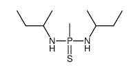 N-[(butan-2-ylamino)-methylphosphinothioyl]butan-2-amine Structure