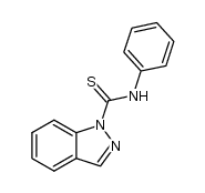 indazole-1-carbothioic acid anilide Structure