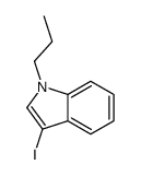 3-iodo-1-propylindole结构式