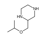 Piperazine, 2-[(1-methylethoxy)methyl]- (9CI)结构式