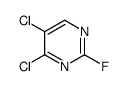 4,5-dichloro-2-fluoropyrimidine结构式