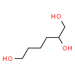 hexane-1,2,6-triol结构式