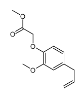 methyl 2-(2-methoxy-4-prop-2-enylphenoxy)acetate Structure