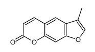 3-methylfuro[3,2-g]chromen-7-one Structure
