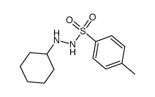 (2-(p-tolylsulfonyl)hydrazino)cyclohexane Structure