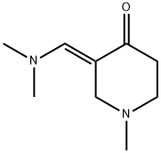 3-dimethylaminomethylene-1-methyl-piperidin-4-one Structure