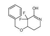 3,3-Difluoro-4-(phenylmethoxy)-2-piperidinone structure