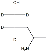 4-Amino-1-pentanol-d4 Structure