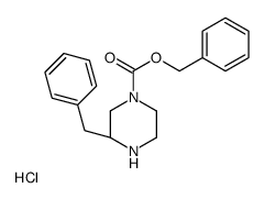 (S)-BENZYL 3-BENZYLPIPERAZINE-1-CARBOXYLATE HYDROCHLORIDE picture