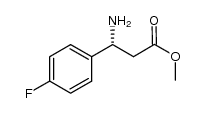 (R)-methyl 3-amino-3-(4-fluorophenyl)propanoate Structure