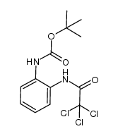 N-Boc-2-(2',2',2'-trichloroacetylamino)-aniline Structure