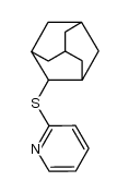 2-Adamantyl-2-pyridyl sulfide Structure