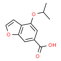 4-Isopropoxy-1-benzofuran-6-carboxylic acid图片