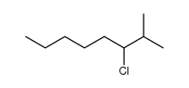 3-chloro-2-methyloctane Structure