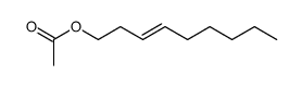 Acetic acid (E)-3-nonenyl ester structure