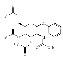 苯基2-乙酰氨基-3,4,6-三-O-乙酰基-2-脱氧-bD-吡喃葡萄糖苷图片