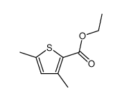 ethyl 3,5-dimethyl-2-thiophenecarboxylate Structure