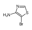 5-BROMOTHIAZOL-4-AMINE结构式