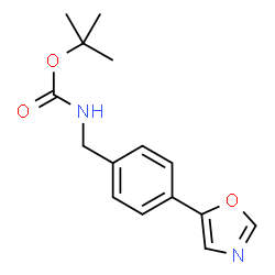 (4-(恶唑-5-基)苄基)氨基甲酸叔丁酯图片