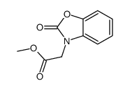 methyl 2-(2-oxo-1,3-benzoxazol-3-yl)acetate Structure