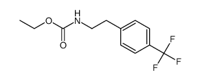 [2-(4-trifluoromethyl-phenyl)-ethyl]-carbamic acid ethyl ester Structure