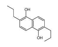 2,6-dipropylnaphthalene-1,5-diol结构式