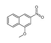 1-甲氧基-3-硝基萘结构式