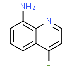8-氨基-4-氟喹啉结构式