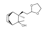 (1S,3R,4S)-3-(2-(1,3-dioxolan-2-yl)ethyl)-2,3-dimethylbicyclo[2.2.2]octan-2-ol Structure