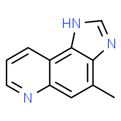 1H-Imidazo[4,5-f]quinoline,4-methyl-(9CI) structure
