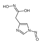 (1-NITROSO-1H-IMIDAZOL-4-YL)ACETOHYDROXAMICACID结构式