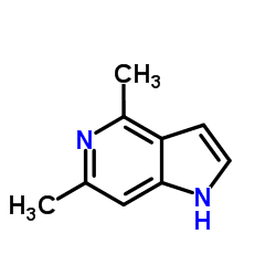 4,6-Dimethyl-1H-pyrrolo[3,2-c]pyridine结构式